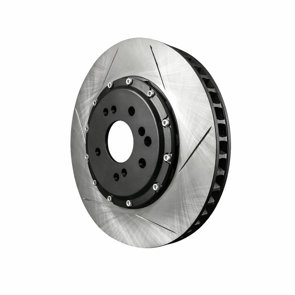 K-Tuned 17-25 Civic Type R 2 Piece Replacement 350mmx32mm Slotted Rotors